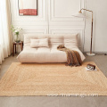 Natural fiber water Hyacinth Woven braided rugs carpet